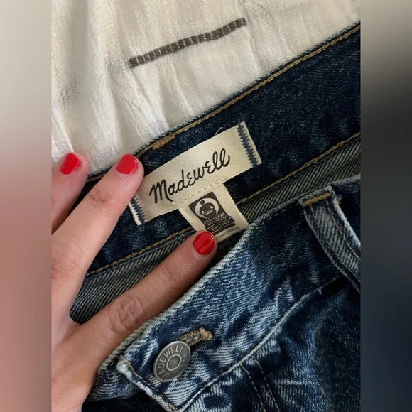 Madewell Superwide-leg Jeans sz 31 - Picture 4 of 6